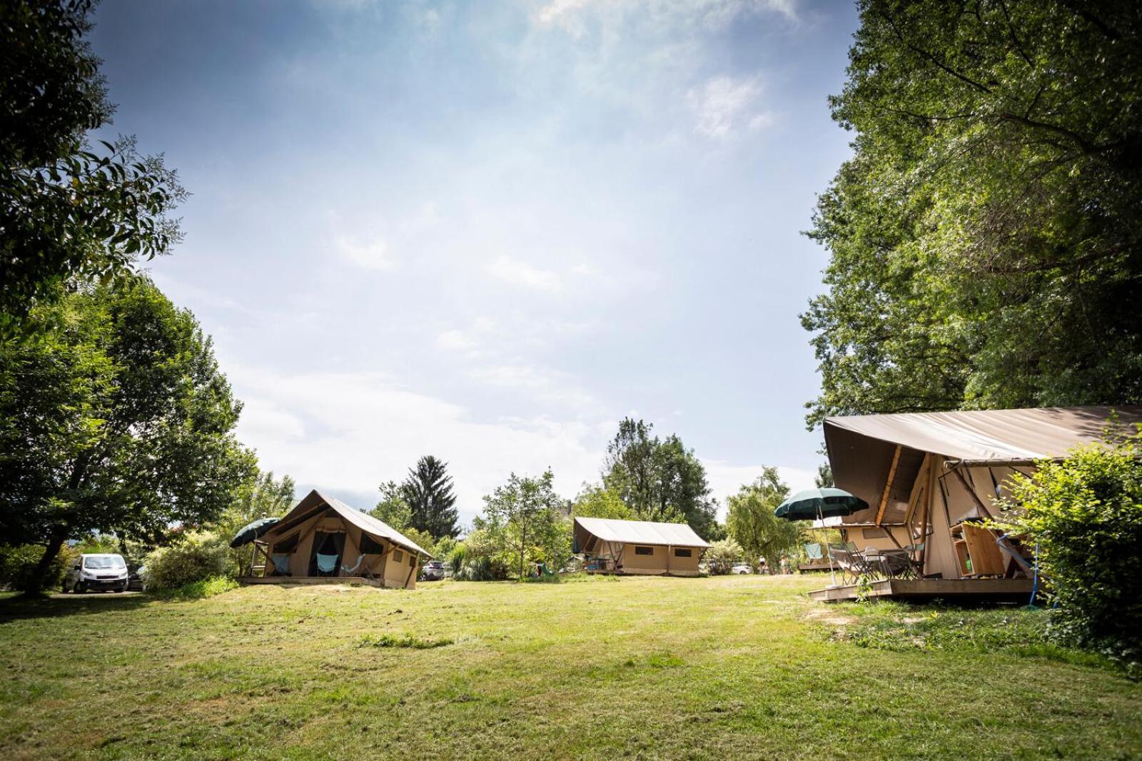 Huttopia Lac D'Aiguebelette Saint-Alban-de-Montbel ภายนอก รูปภาพ